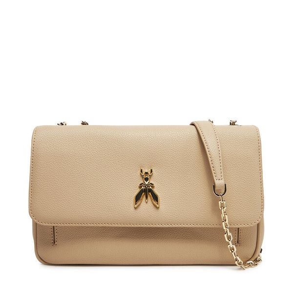 Torebka Patrizia Pepe. Brązowe torebki do ręki damskie Patrizia Pepe, bez wzorów, klasyczne, bez dodatków. Za 779.99 zł.