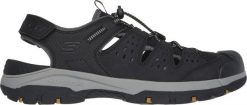 Skechers męskie sandały MENARD 205113 BLK 44. Sandały męskie Skechers, bez zapięcia. Za 257.25 zł.