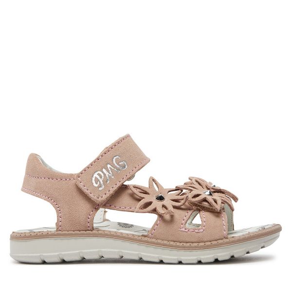 Sandały Primigi. Czerwone sandały dziewczęce Primigi, bez zapięcia. Za 249.99 zł.