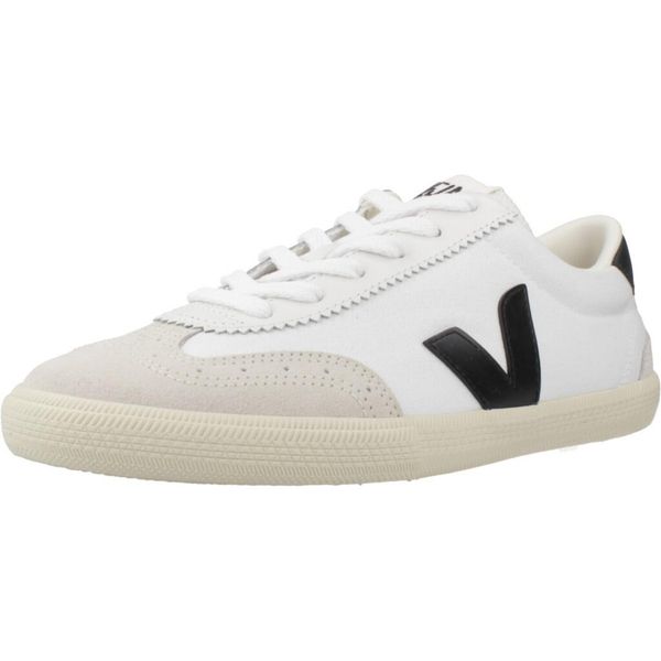 Buty VEJA VOLLEY CANVAS Biały. Białe buty sportowe męskie Veja, ze skóry, bez zapięcia. Za 553.32 zł.