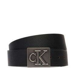 Pasek Męski Calvin Klein. Czarne paski damskie Calvin Klein, bez wzorów. Za 289.99 zł.