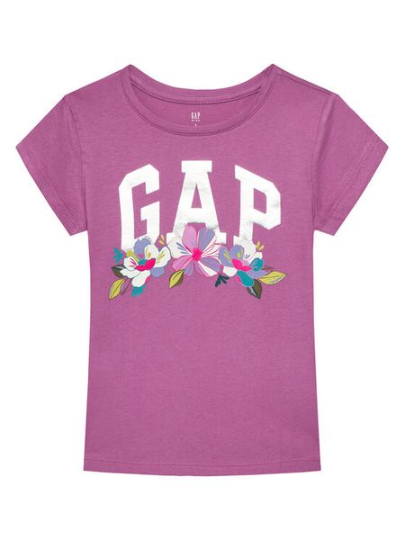 Gap T-Shirt 781862-00 Kolorowy Regular Fit. T-shirty i topy dla dziewczynek GAP, bez wzorów, z bawełny, bez ramiączek. Za 69.99 zł.