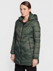 CMP Płaszcz zimowy 32K3036 Zielony Regular Fit. Zielone płaszcze damskie CMP, na zimę, bez wzorów, z syntetyku, bez kaptura. Za 439.99 zł.