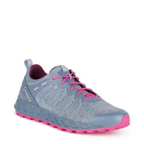 Buty trekkingowe damskie Aku Rapida. Niebieskie obuwie sportowe damskie Aku, trekkingowe. Za 269.00 zł.
