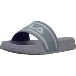 Klapki Fila Model Morro Bay Slipper Kolor Szary. Białe klapki damskie Fila, bez wzorów, bez obcasa. Za 89.00 zł.
