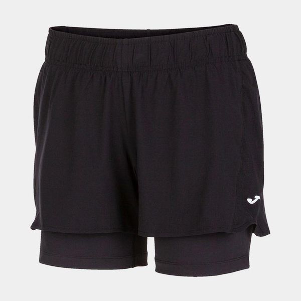 Spodenki z getrami damskie Joma Zero. Czarne szorty damskie Joma, s, bez wzorów, z tkaniny. Za 159.99 zł.