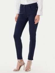 Morgan Jeansy 231-PRETTY Granatowy Slim Fit. Niebieskie jeansy damskie Morgan. Za 159.99 zł.