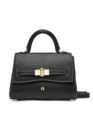 Aigner Torebka Farah S 133071 Czarny. Czarne torebki do ręki damskie Aigner, bez wzorów, ze skóry, bez dodatków. Za 2,759.00 zł.