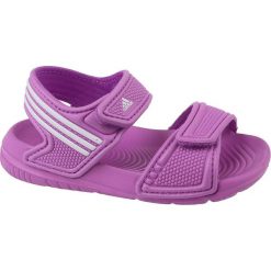 Sandały dziewczęce Akwah 9 I fioletowe r. 24 (B40662). Sandały dziewczęce marki Adidas. Za 90.34 zł.