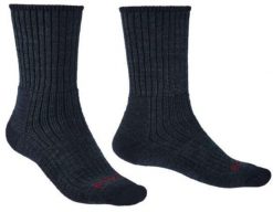 BRIDGEDALE Skarpety męskie HIKE MID MERINO C-L (44-47)-Granatowy. Niebieskie skarpety męskie Bridgedale, bez wzorów, z elastanu. Za 82.85 zł.