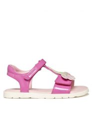 Geox Sandały J Sandal Joyfoot Gir J65P1C 000HH C0886 M Różowy. Czerwone sandały dziewczęce Geox, ze skóry, bez zapięcia. Za 209.99 zł.