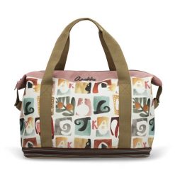 Torba podróżna damska Anekke, wykonana z materiału tekstylnego z dekoracyjnym nadrukiem pojemna, 42578-001. Torby podróżne damskie Anekke, bez wzorów, biznesowe. Za 299.00 zł.