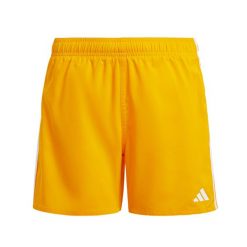 Szorty 3-Stripes Swim Kids. Białe spodenki dla dziewczynek Adidas, bez wzorów, z materiału, sportowe. Za 139.00 zł.