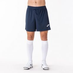 Spodenki do piłki nożnej dla chłopców Treviso. Niebieskie szorty dla chłopców Joma, bez wzorów, z materiału, sportowe. Za 114.50 zł.