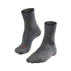 Skarpetki Falke TK2 Sensitive. Szare skarpety męskie Falke, bez wzorów, z materiału. Za 161.50 zł.