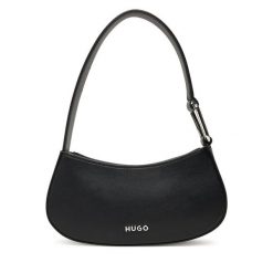 Torebka HUGO. Czarne torebki do ręki damskie Hugo, bez wzorów, klasyczne, bez dodatków. Za 409.99 zł.