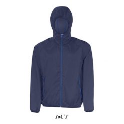 Windbreaker Sol's Shore. Niebieskie kurtki męskie SOL'S, m, bez wzorów, bez kaptura. Za 152.00 zł.
