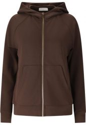 Damska bluza z zamkiem błyskawicznym Athlecia Jacey. Brązowe bluzy sportowe damskie Athlecia, l, bez wzorów, z materiału, bez kaptura, na fitness i siłownię. Za 228.00 zł.