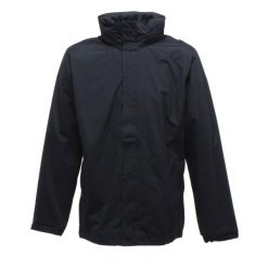 Męska Kurtka Przeciwdeszczowa Ardmore. Niebieskie kurtki męskie Regatta, l, bez wzorów, z materiału, z kapturem. Za 216.99 zł.