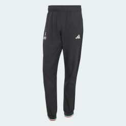 SPODNIE DRESOWE MERCEDES - AMG PETRONAS FORMULA 1 TEAM IMOLA. Czarne spodnie sportowe męskie Adidas, l, bez wzorów, z dresówki. Za 439.00 zł.