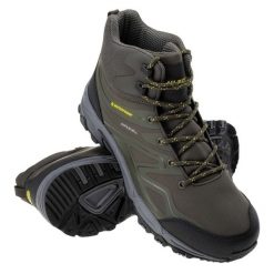 Buty Hi-Tec Hendon Mid Wp 92800376982 zielone. Zielone trekkingi męskie . Za 370.74 zł.