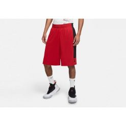 Spodenki męskie nike air jordan 23 alpha dri-fit knit shorts gym red. Czerwone krótkie spodenki sportowe męskie Nike, m, bez wzorów, do biegania, dri-fit (nike). Za 149.00 zł.