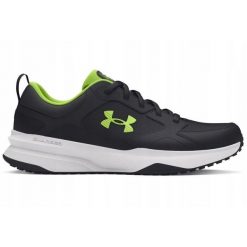 Buty sportowe dla mężczyzn Under Armour UA Charger EDGE. Czarne buty sportowe męskie Under Armour, bez zapięcia, na fitness i siłownię. W wyprzedaży za 209.00 zł.