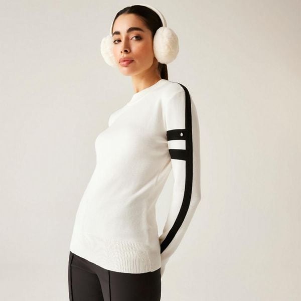 Sweter damski Dare 2B Diamant. Czarne swetry damskie Dare 2b, na zimę, l, bez wzorów, z bawełny, bez kołnierzyka, bez ramiączek, bez kaptura. Za 249.50 zł.