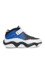 SHAQ Buty do koszykówki EO-NET AQ95088Y-BWM Czarny. Czarne buty sportowe chłopięce Shaq, bez wzorów, z materiału, bez zapięcia, do koszykówki. Za 249.99 zł.