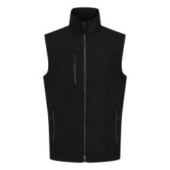 Męski 2warstwowy Ocieplacz Na Ciało Navigate Softshell. Czarne kurtki sportowe męskie Regatta, m, bez wzorów, z softshellu, trekkingowe. Za 170.99 zł.