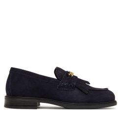 Loafersy Tommy Hilfiger. Niebieskie mokasyny damskie Tommy Hilfiger. Za 569.99 zł.
