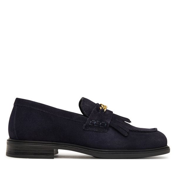 Loafersy Tommy Hilfiger. Niebieskie mokasyny damskie Tommy Hilfiger. Za 569.99 zł.