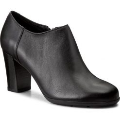 Półbuty GEOX - D Anny A A D745FA 08543 C9999 Black. Czarne półbuty damskie Geox, prążkowane, klasyczne. W wyprzedaży za 279.00 zł.