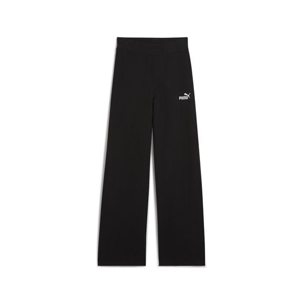 Damskie legginsy z wysokim stanem, prostymi nogawkami i małym logo No. 1 ESS. Czarne legginsy damskie Puma, bez wzorów, z podwyższonym stanem, na fitness i siłownię. Za 159.00 zł.
