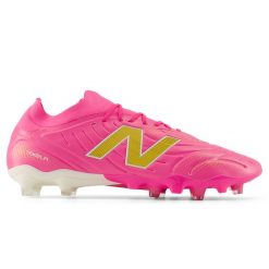 Korki męskie New Balance TEKELA PRO FG V5 UT2FL1W6 – różowe. Czerwone buty sportowe męskie New Balance, z gumy, bez zapięcia, do piłki nożnej. Za 649.99 zł.
