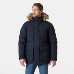 Parka Helly Hansen Nordsjo. Niebieskie kurtki męskie Helly Hansen, na zimę, m, bez wzorów, bez kaptura. W wyprzedaży za 1,545.50 zł.