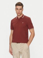 Marc O'Polo Polo 523 2230 53054 Czerwony Regular Fit. Czerwone koszulki polo męskie Marc O'Polo, m, bez wzorów, z bawełny, bez ramiączek. Za 179.99 zł.