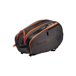 Torba SB130 szaro-pomarań. Torby podróżne damskie marki ARTENGO. Za 69.99 zł.
