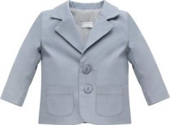 PINOKIO Marynarka dla chłopca elegancka niebieska Pinokio Charlie 122. Niebieskie kurtki i płaszcze dla chłopców Pinokio, bez wzorów, eleganckie, bez kaptura. Za 199.99 zł.