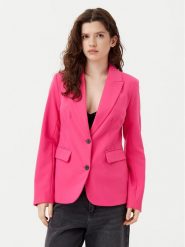 ONLY Marynarka Raven 15338389 Różowy Slim Fit. Czerwone żakiety damskie Only, bez wzorów, z syntetyku. Za 119.99 zł.