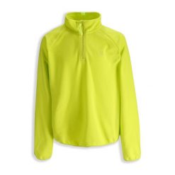 Polar narciarski chłopięcy bluza ze stójką Lemon Explore ZL6. Żółte bluzy dla chłopców LEMON explore, na zimę, z aplikacjami, z materiału, bez ramiączek, bez kaptura. Za 89.90 zł.