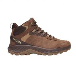 Buty trekkingowe męskie Merrell Speed Strike 2. Brązowe trekkingi męskie Merrell, za kostkę, trekkingowe. Za 732.00 zł.