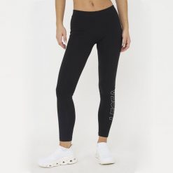 Legginsy Damskie LEGEA Levery Czarne. Czarne legginsy sportowe damskie Legea, s, bez wzorów, z bawełny, z podwyższonym stanem, długie, do biegania. Za 68.00 zł.