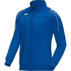 Kurtka Jako polyester Classico. Niebieskie kurtki męskie Jako, l, bez wzorów, z materiału, sportowe, z kapturem. Za 198.55 zł.