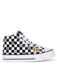 Powerpuff Girls Trampki CS-AW24-500PPG Czarny. Czarne trampki i tenisówki dziewczęce Powerpuff Girls, bez wzorów, z materiału, bez zapięcia. Za 99.99 zł.
