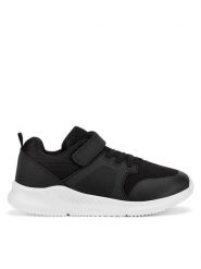 Action Boy Sneakersy BIC19591 Czarny. Czarne buty sportowe chłopięce Action Boy, bez wzorów, z materiału, bez zapięcia. Za 89.99 zł.