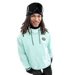 Kurtka snowboardowa męska W1 Iceberg. Niebieskie kurtki snowboardowe męskie SIROKO, m, bez wzorów, z softshellu, bez kaptura, narciarskie. W wyprzedaży za 295.00 zł.