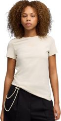 Puma Koszulka damska Puma ESS Script Tee beżowa 691760 87 L. Brązowe t-shirty damskie Puma, l, bez wzorów, bez kołnierzyka. Za 108.99 zł.