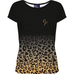 Colour Pleasure Koszulka damska CP-034 260 czarno-żółta r. XS/S. T-shirty damskie marki Colour Pleasure. Za 70.35 zł.