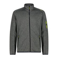 Bluza męska turystyczna CMP 30H5887. Szare bluzy męskie CMP, m, bez wzorów, bez kaptura. Za 241.50 zł.